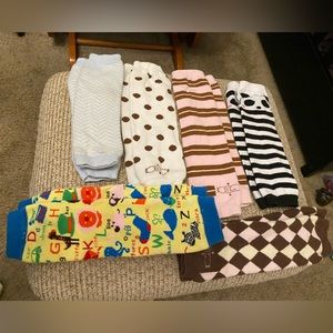 Baby Leg Warmer Lot (6 Pairs!)